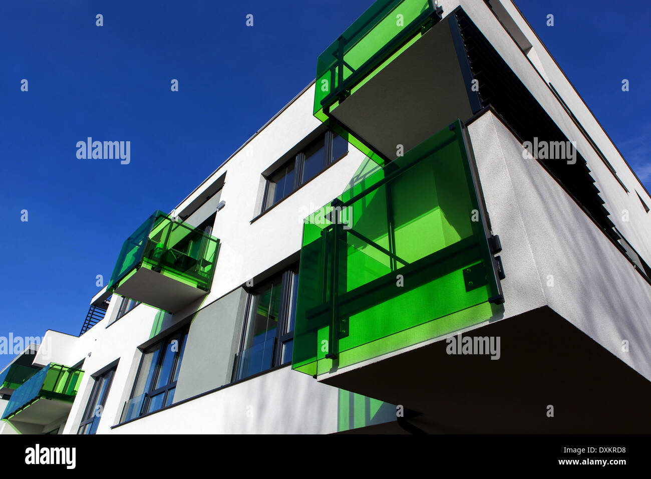 Prag Apartments Wohngebäude in Prag Letnany Stockfoto