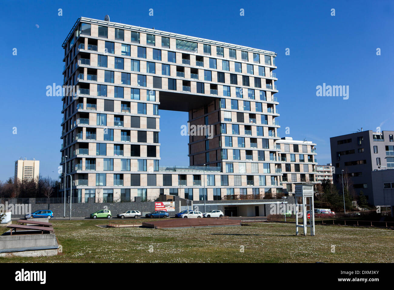 Residenz Kavci Hory Pankrác Prag Tschechische Republik Stockfoto