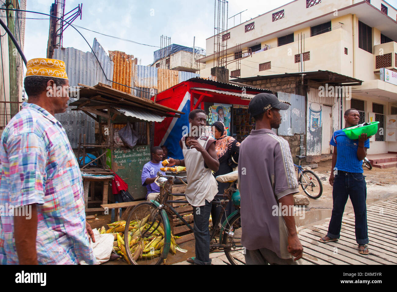 Afrika Kenia Malindi Stadt Stockfotografie Alamy