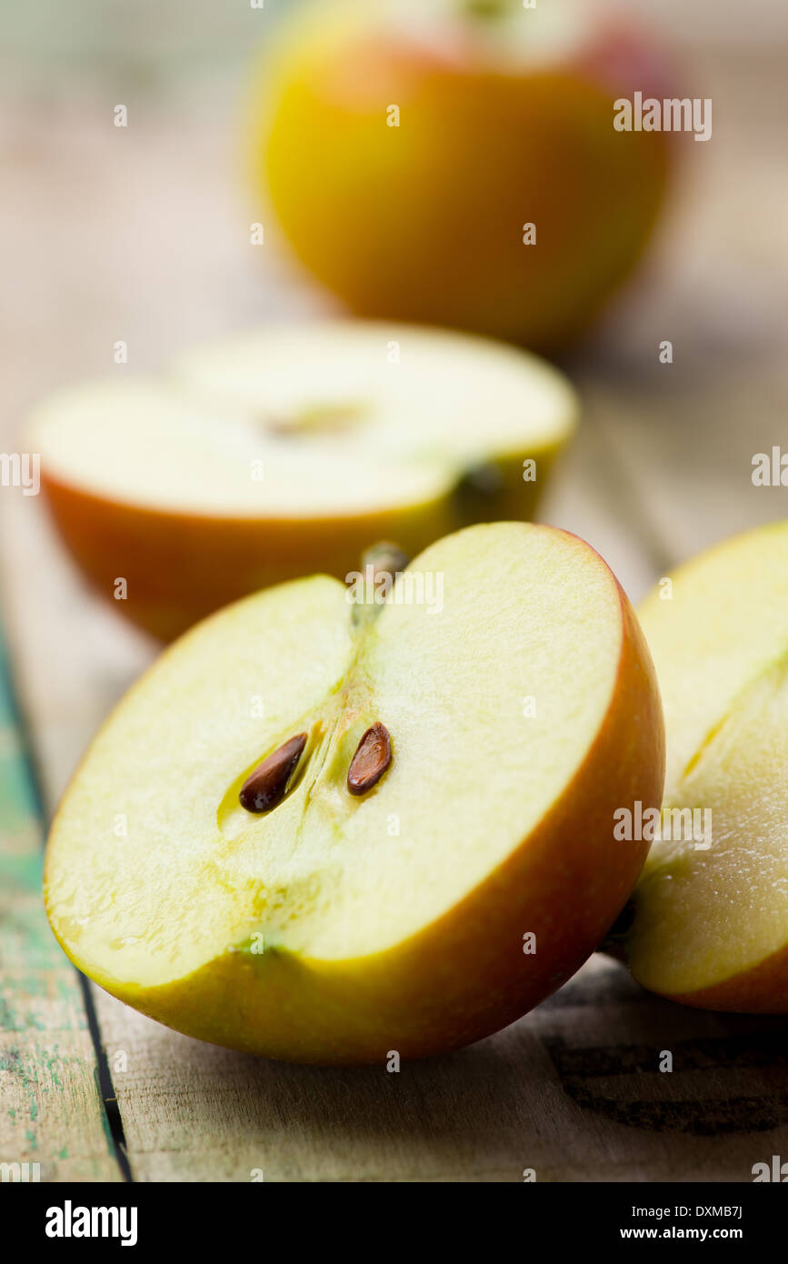 Äpfel Stockfoto