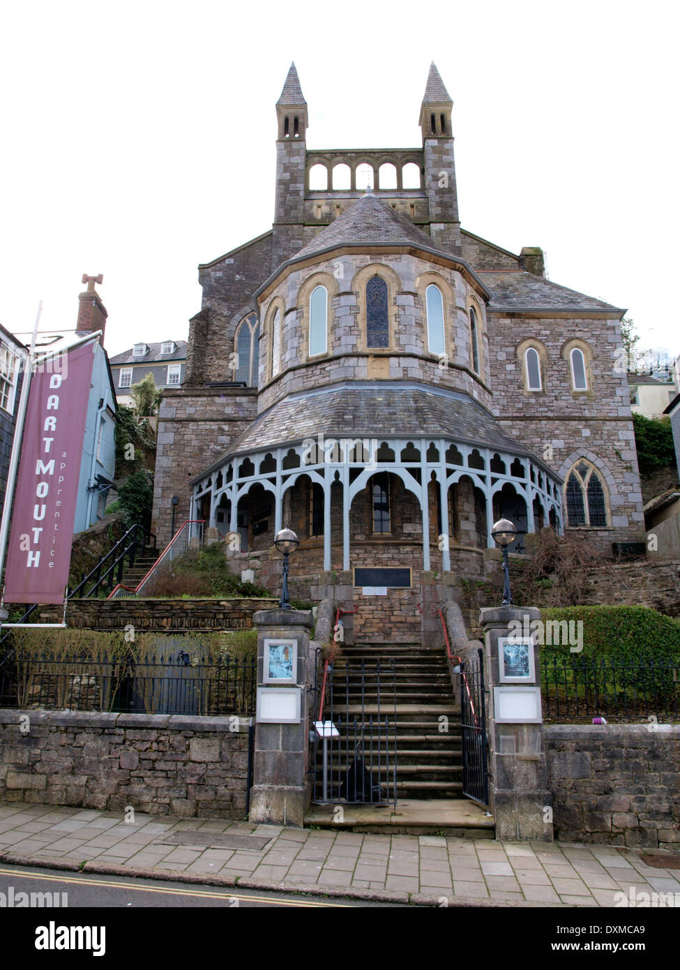 Dartmouth Lehrlingsausbildung Restaurant, Dartmouth, Devon, UK Stockfoto