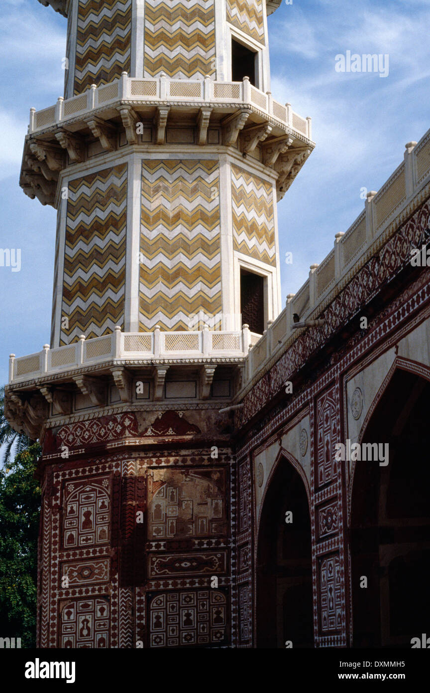 Lahore Pakistan Exterieur des Mausoleums von Jahangir Stockfoto