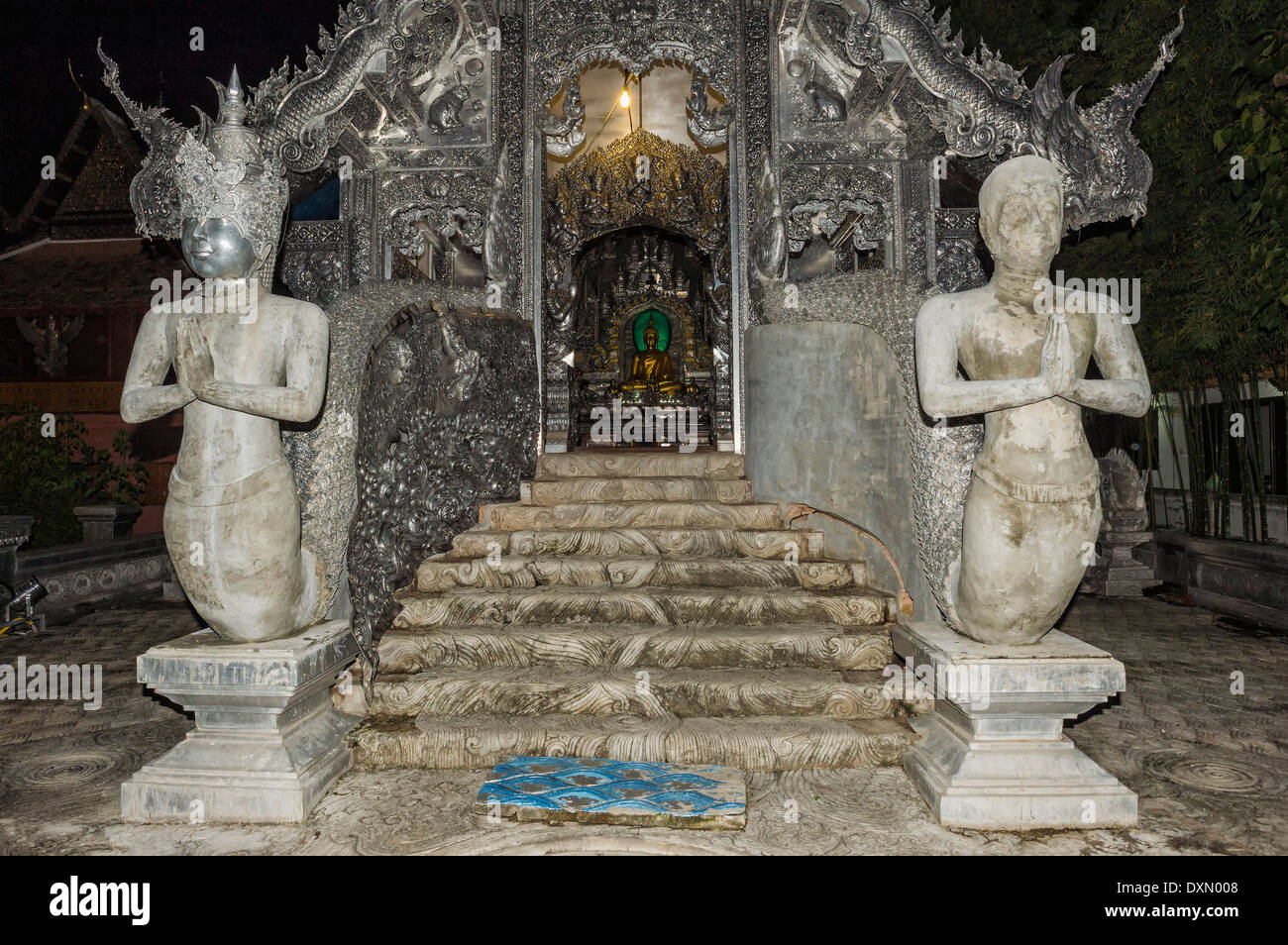 Wat Srisupahn Tempel, Chiang Mai, Thailand Stockfoto