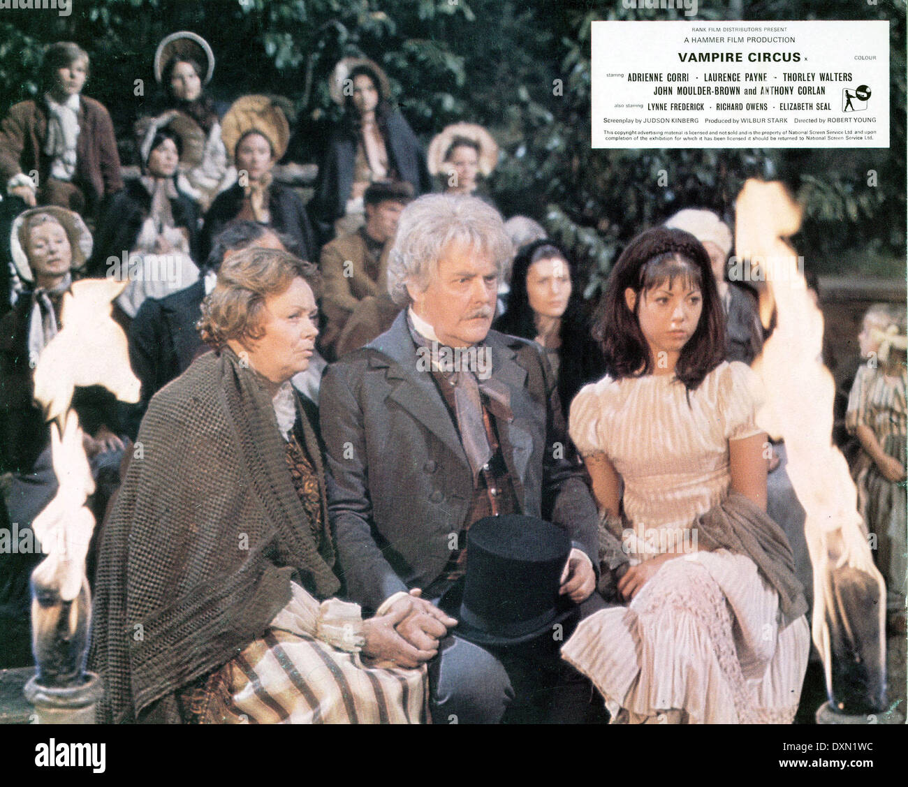 VAMPIR-ZIRKUS Stockfoto