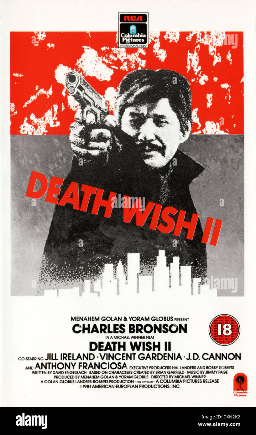 DEATH WISH II Stockfoto