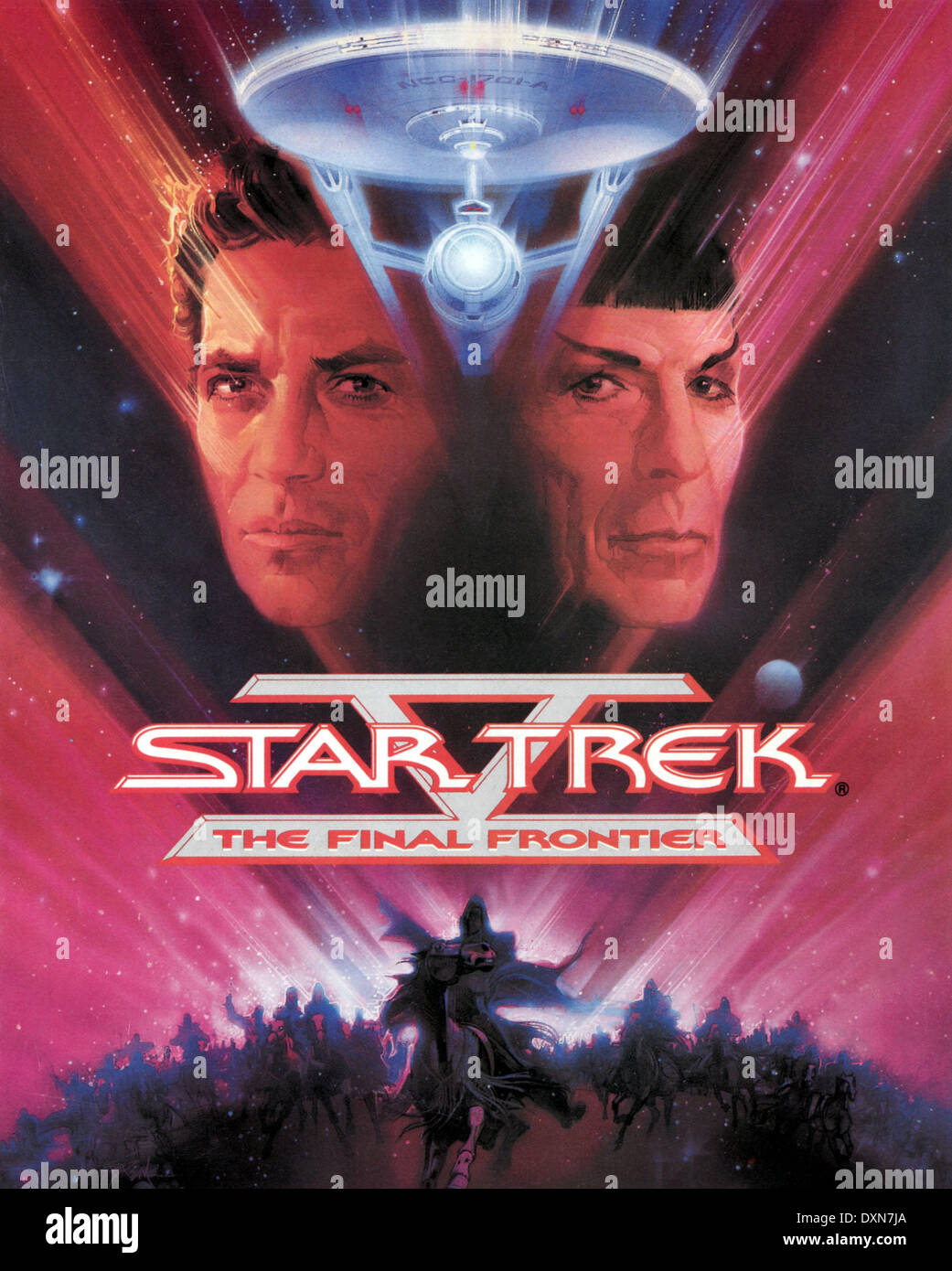 STAR TREK V: THE FINAL FRONTIER Stockfoto