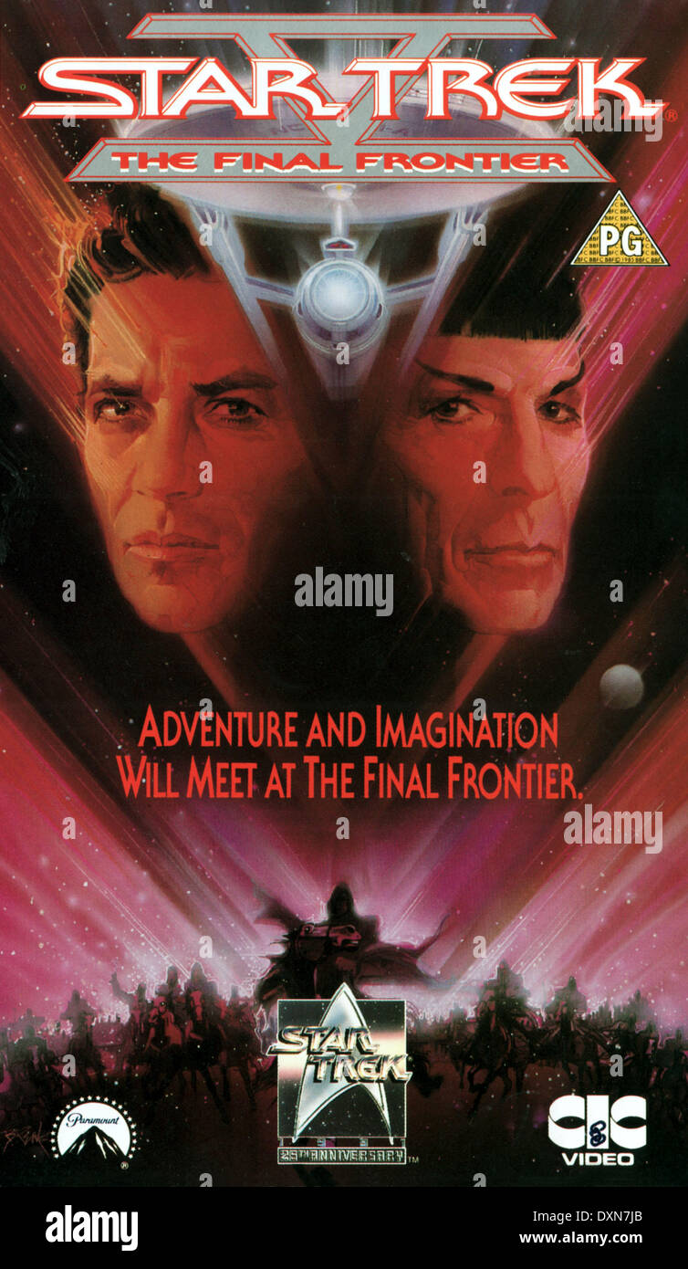 STAR TREK V: THE FINAL FRONTIER Stockfoto