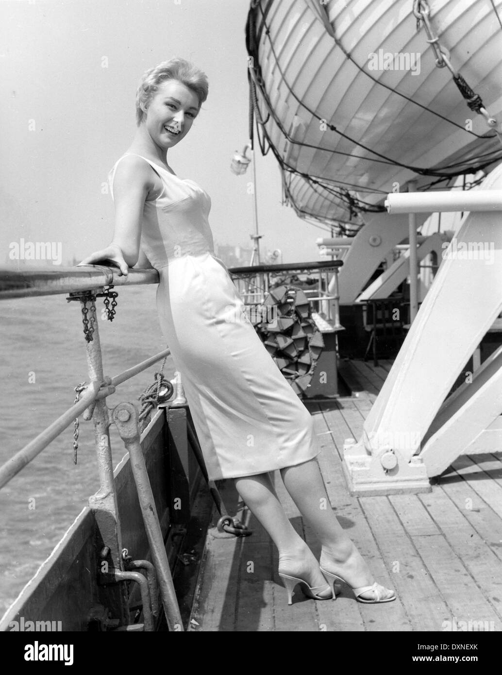 ANNE AUBREY Stockfoto