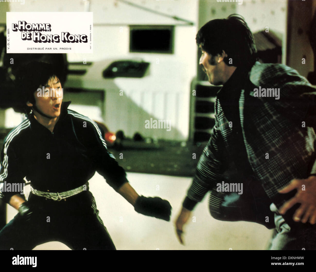 DER MANN AUS HONG KONG Stockfoto