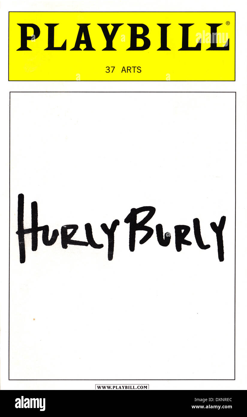 HURLY BURLY Stockfoto