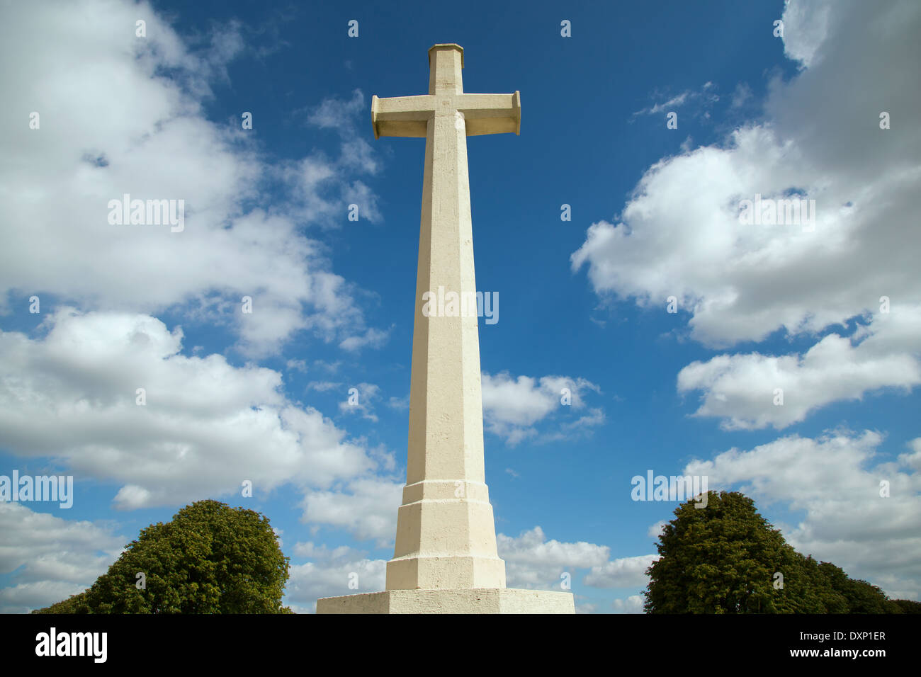 Souchez, Frankreich, britischer Soldatenfriedhof Cabaret Rouge Stockfoto