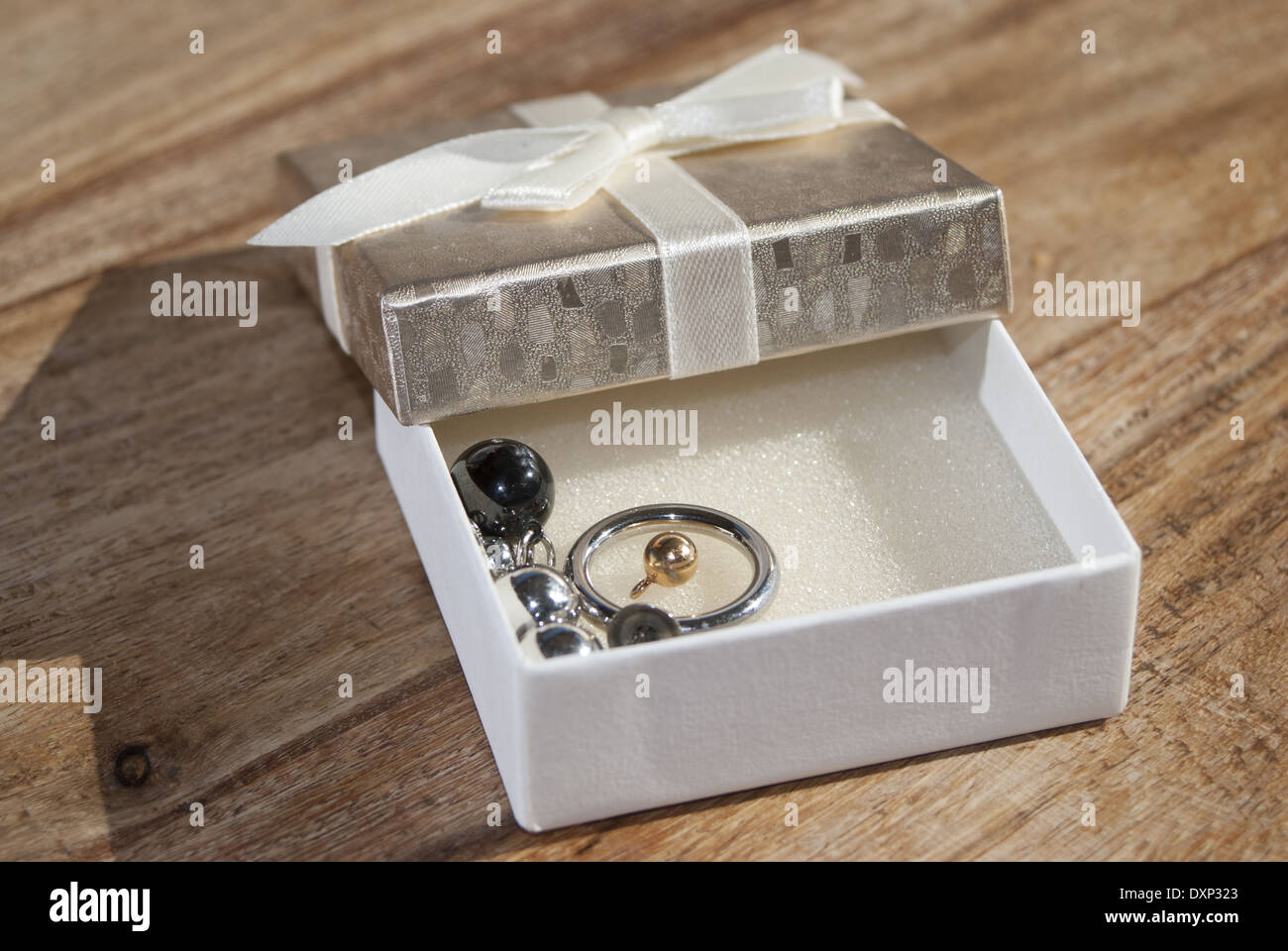 Familie Schmuck Stockfoto