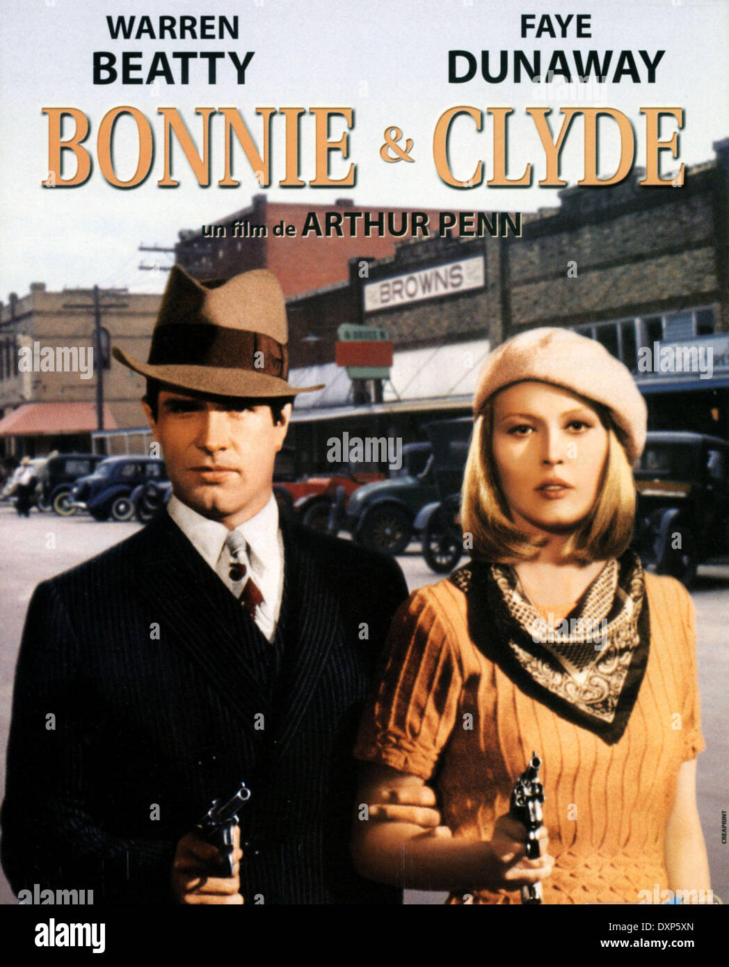 BONNIE UND CLYDE Stockfoto