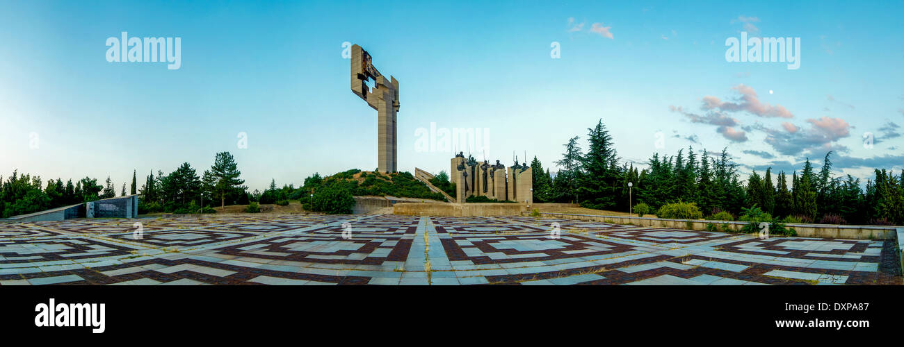 Denkmal-Komplex "Verteidiger von Stara Zagora 1877'-Stara Zagora, Bulgarien Stockfoto