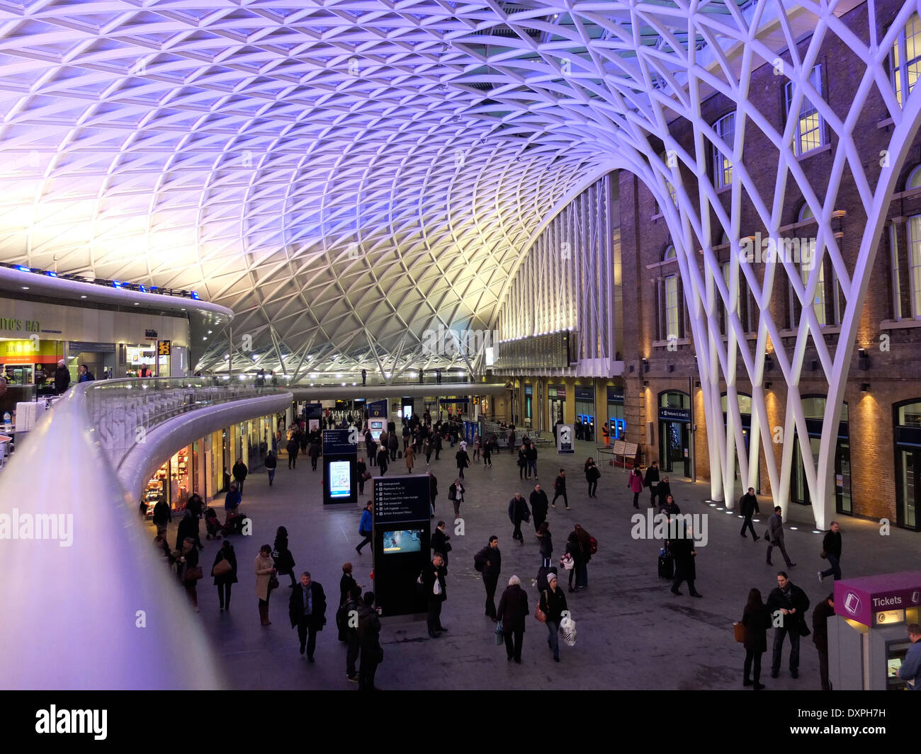 Kings Cross Bahnhof, London, England Stockfoto