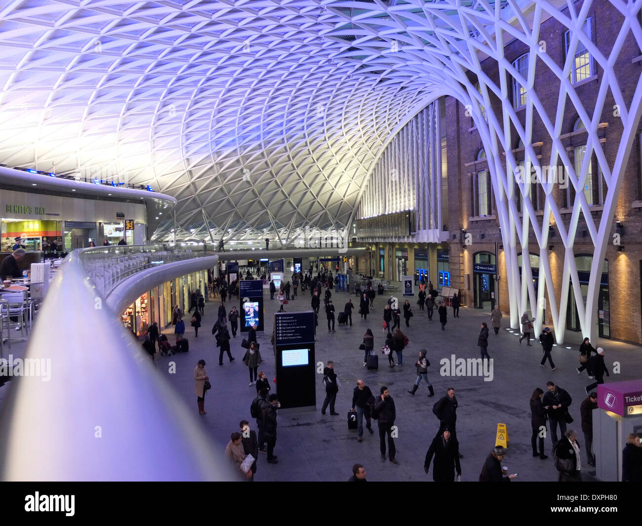 Kings Cross Bahnhof, London, England Stockfoto