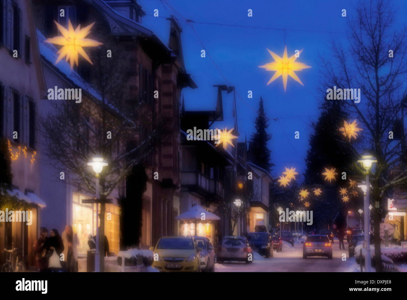 Weihnachten im Schwarzwald, Deutschland Stockfotografie Alamy