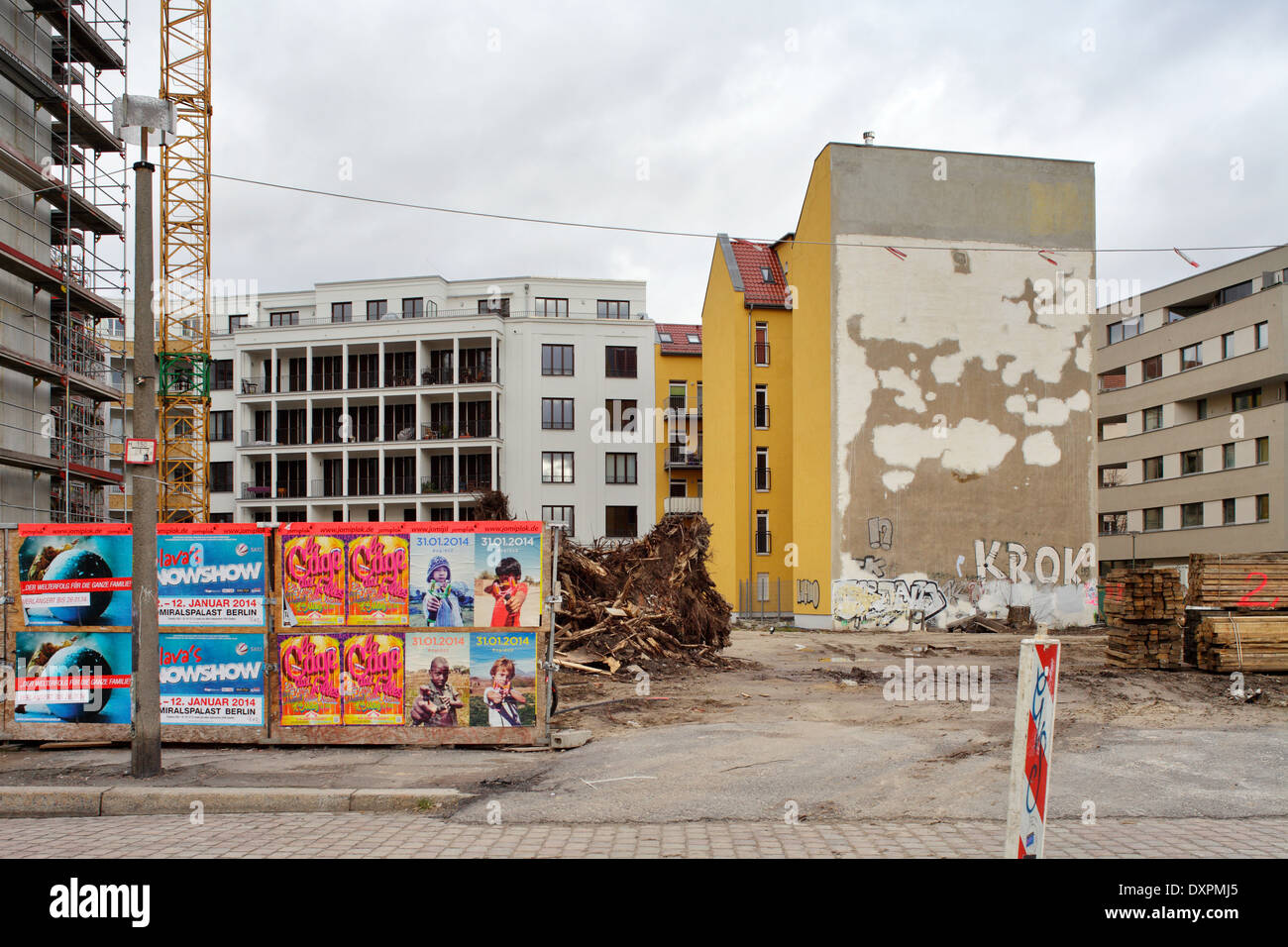 Berlin, Deutschland, Standort in Revaler in Berlin - Friedrichshain Stockfoto