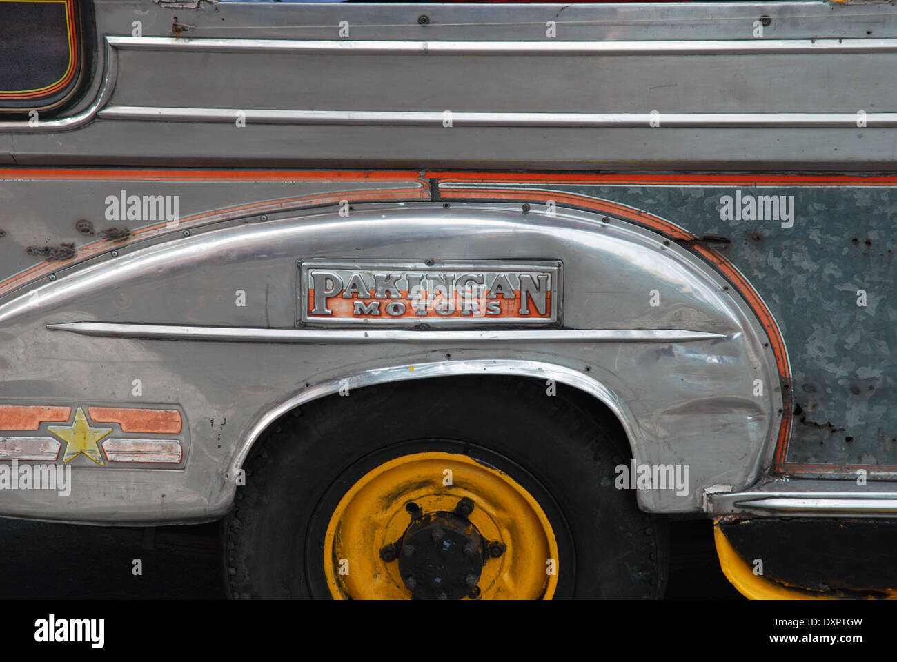 Jeepney, Manila, Philippinen. Stockfoto