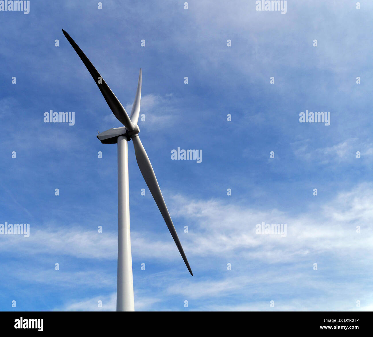 Wind Turbine, Avonmouth, Bristol, UK Stockfoto