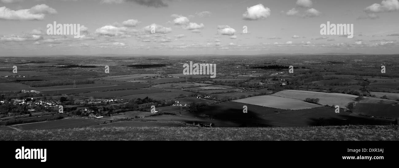 Ditchling Beacon Ausflugsort, South Downs National Park, Sussex County, England, UK Stockfoto