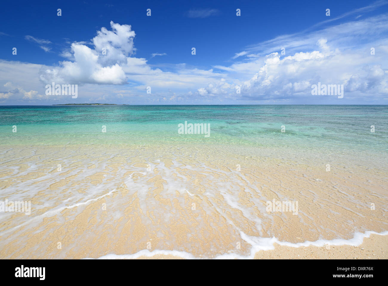 Sommer am Strand Stockfoto