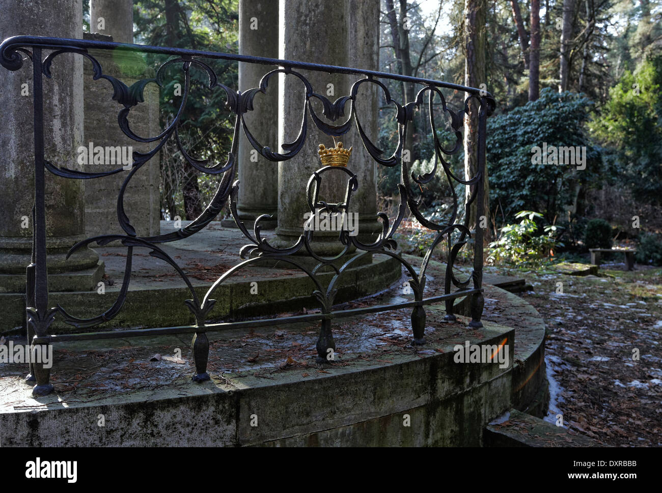 Stahnsdorf Deutschland Mausoleum Des Schwedischen Botschafters In Berlin Hans Henrik Von Essen Stockfotografie Alamy