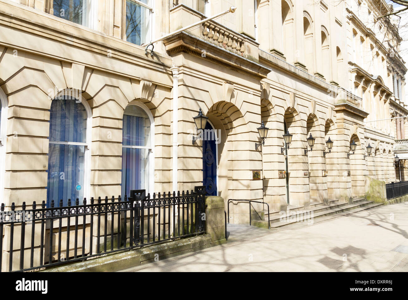 Großen Gebäuden in Colmore Reihe zentralen Birmingham UK Stockfoto