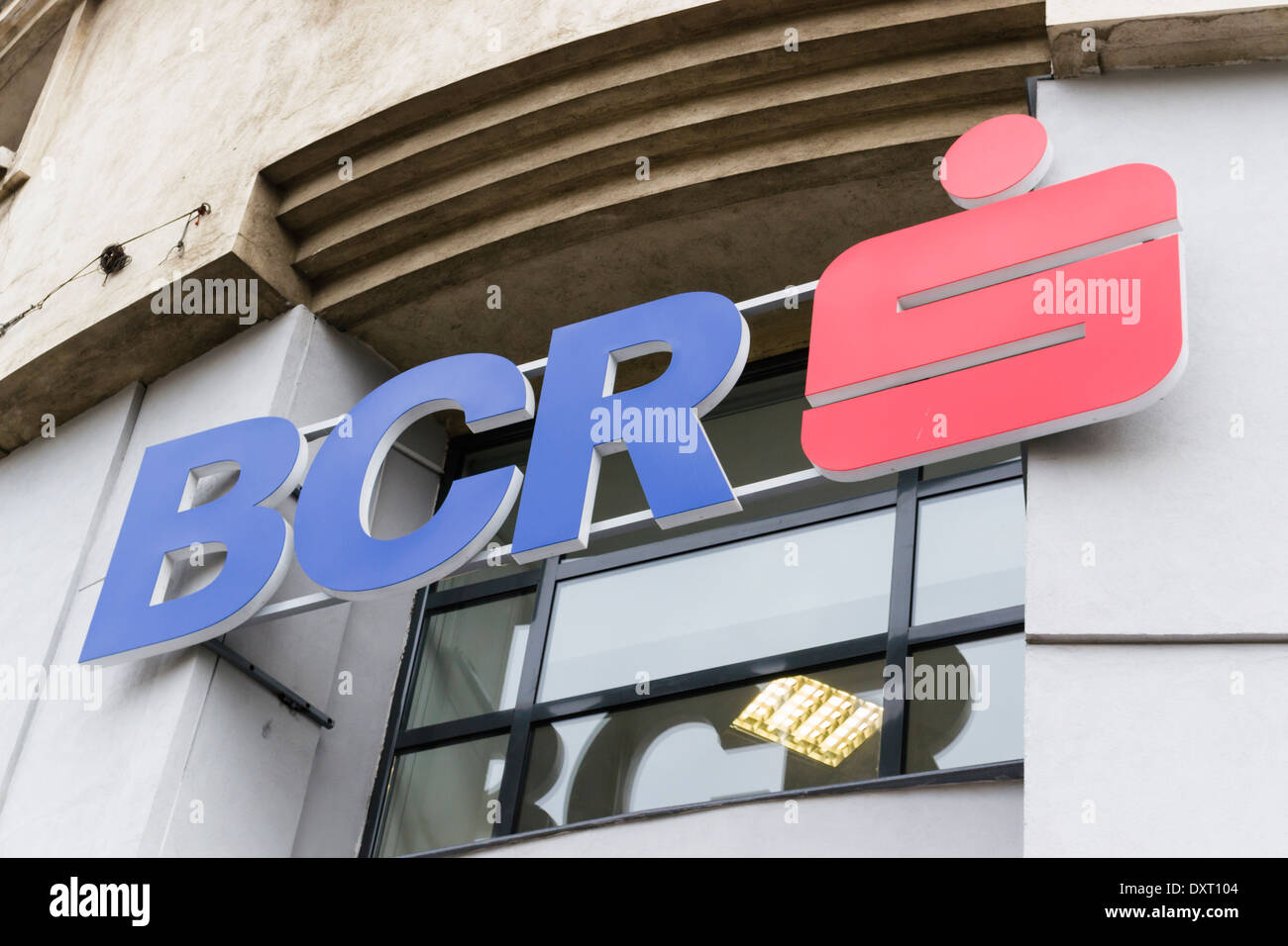 BCR Zeichen Stockfoto