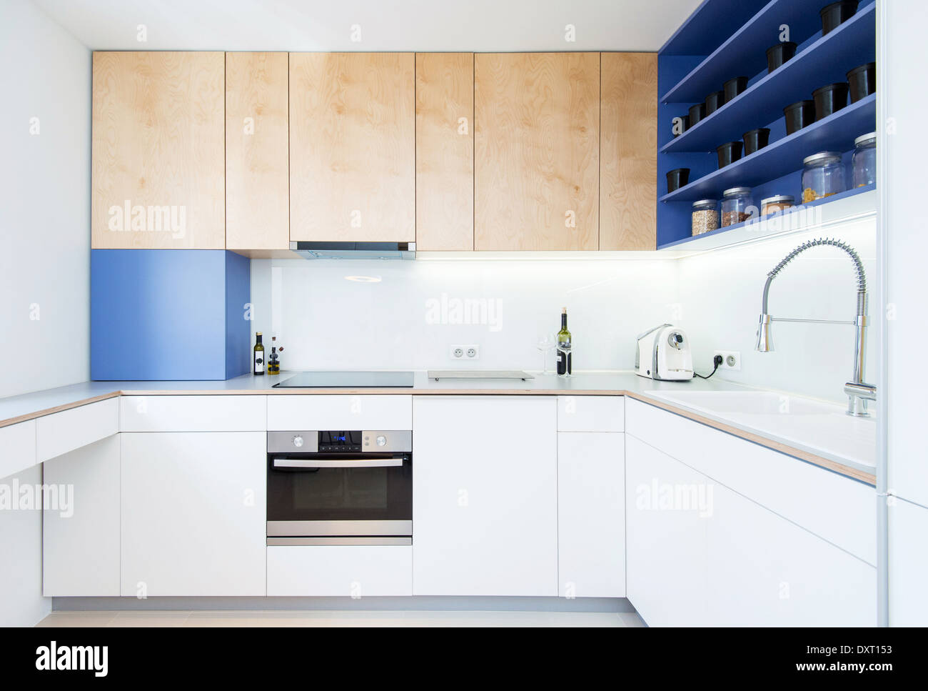 moderne Küche Interieur Stockfoto