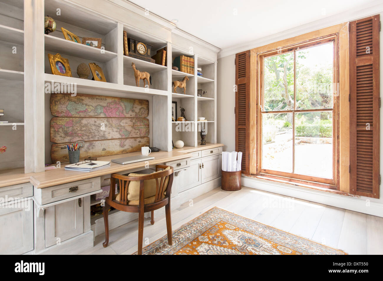 Luxus-home-office Stockfoto