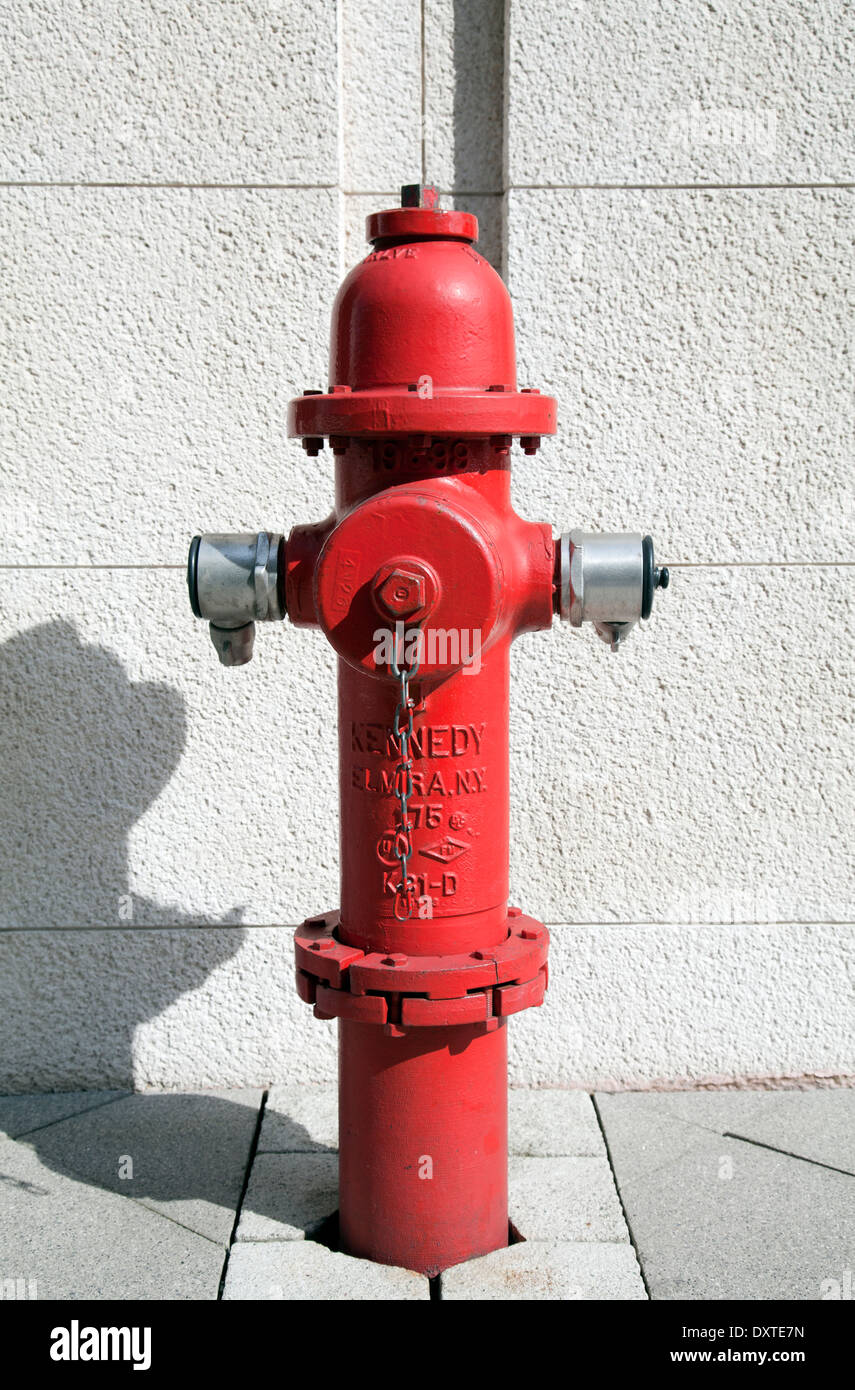 Kennedy Hydranten in Imperial Wharf - London-UK Stockfoto