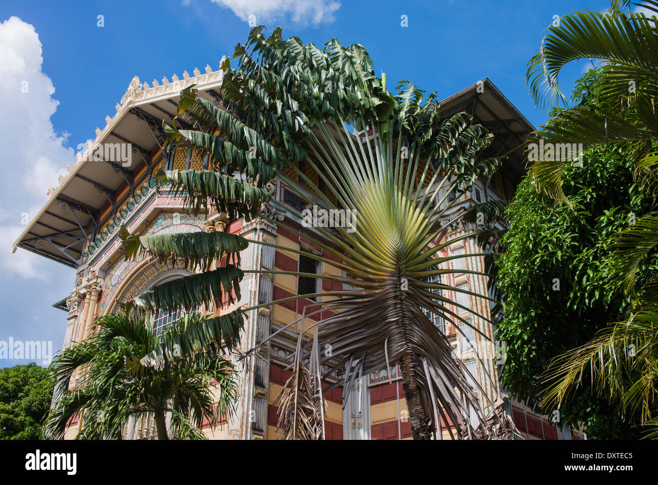 Die Schoelcher Library in Fort de France, Hauptstadt von Martinique, Französisch-Westindien Stockfoto