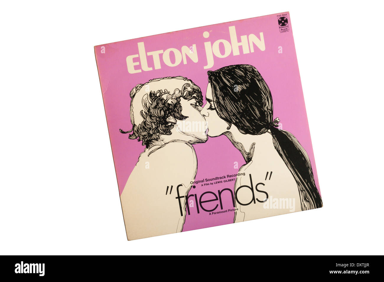 Freunde ist der Elton John-Soundtrack aus dem Film mit dem gleichen Namen, die 1971 veröffentlicht. Stockfoto