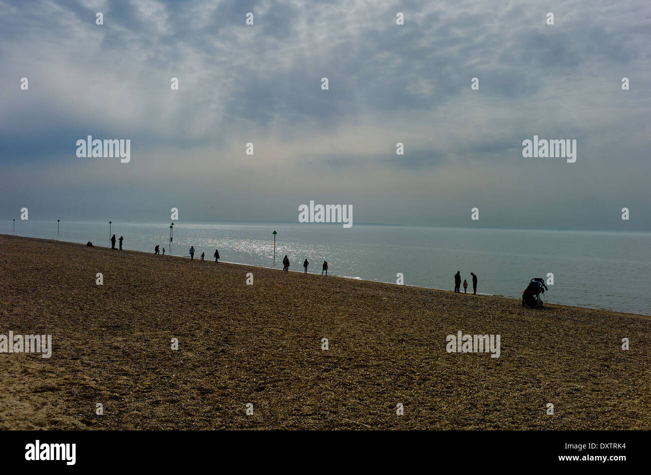 Southend-on-Sea, Essex, England. 30. März 2014 Stockfoto