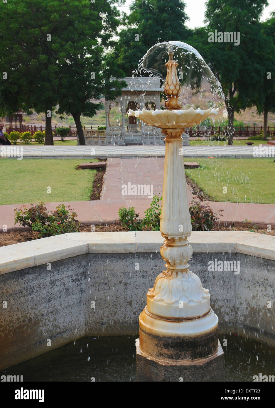 Landschaft bei Jaswant Thada, gelegen in einer Stadt namens Jodhpur in Rajasthan, Indien Stockfoto