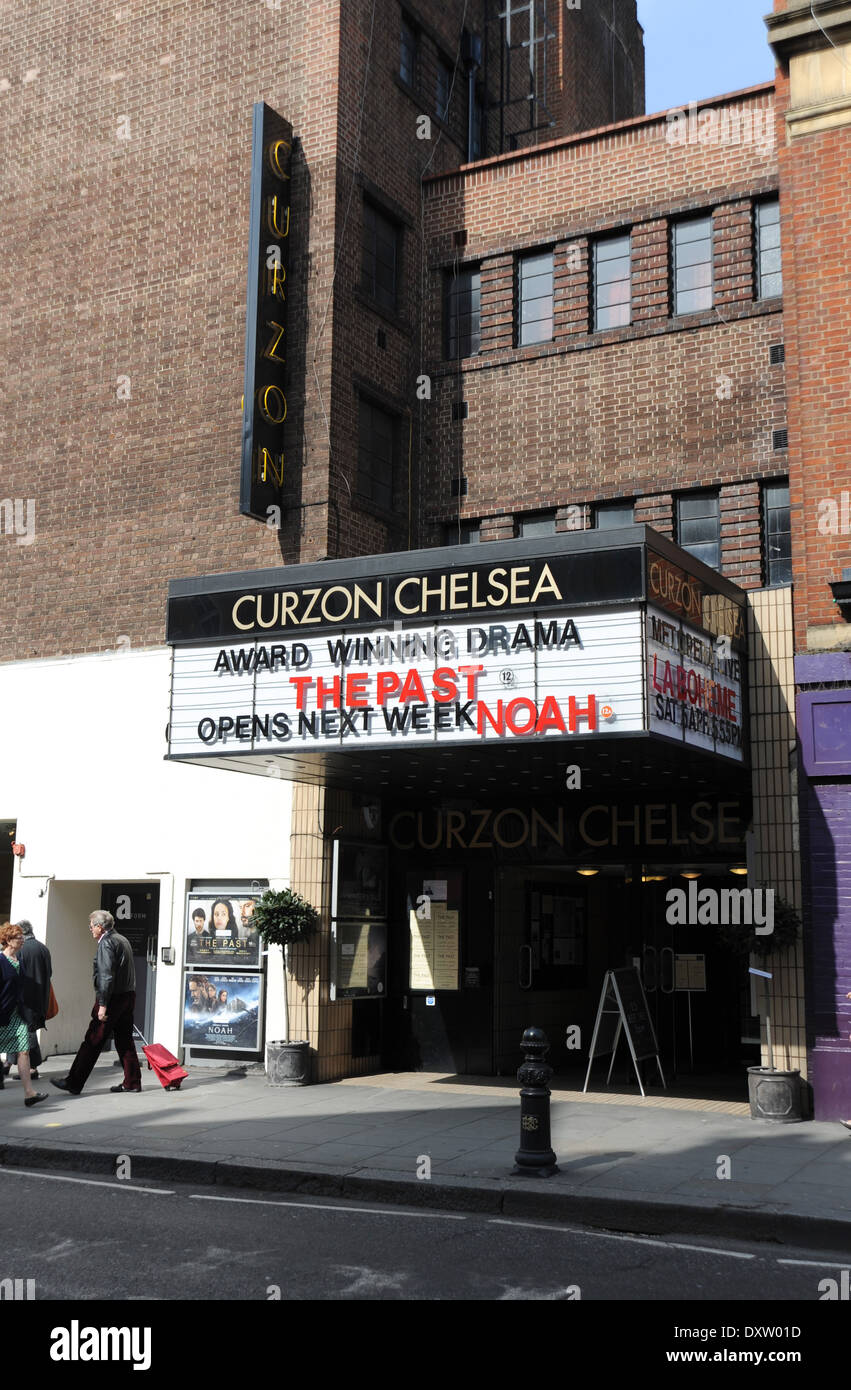 Curzon Kino Kings Road Chelsea London SW3 UK Stockfoto
