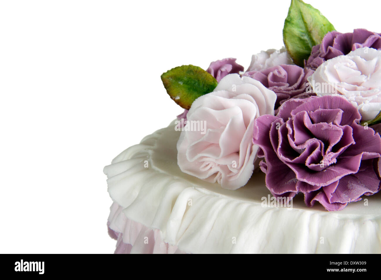 Verzierte Feier Kuchen Stockfoto