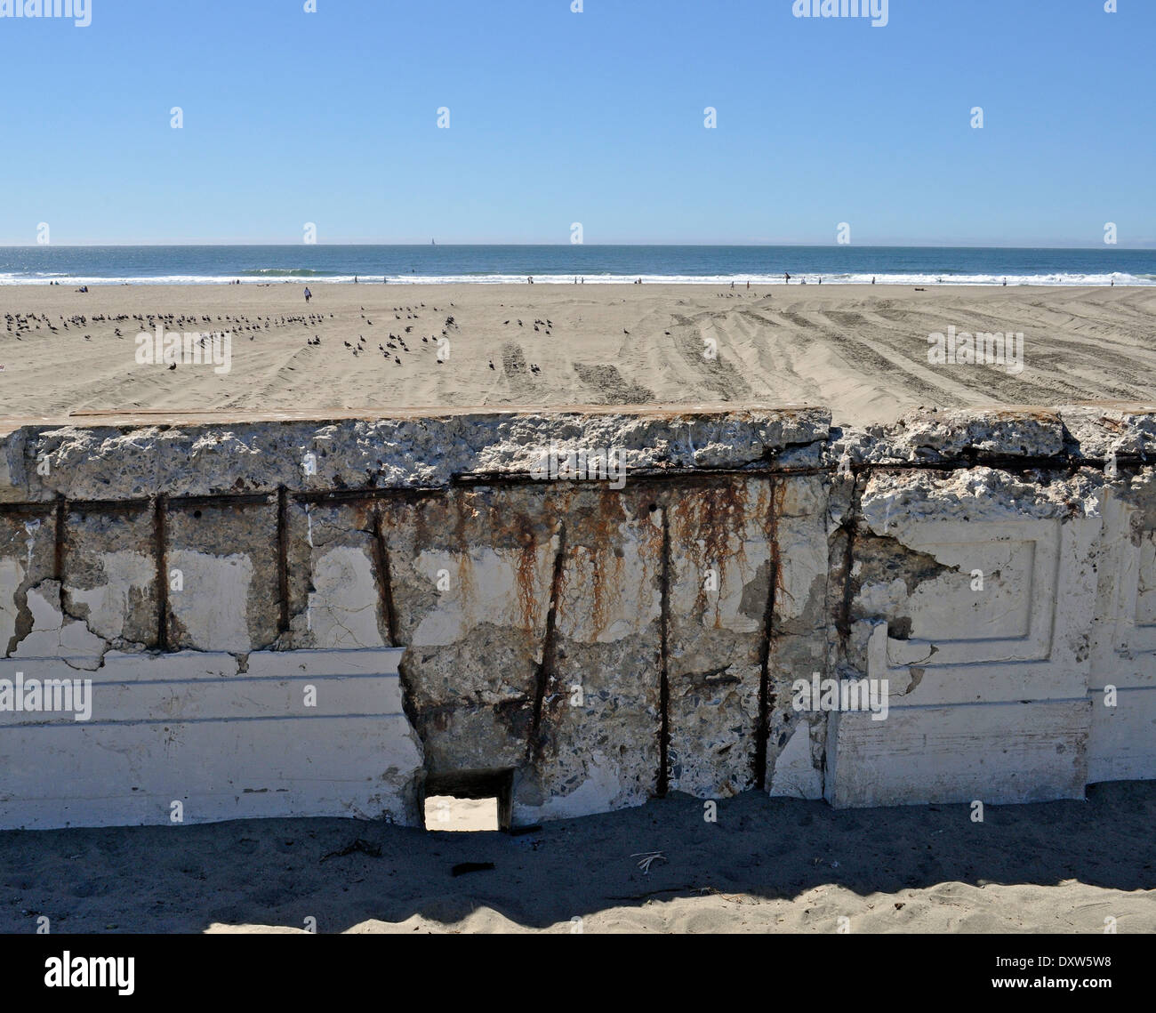 Ocean Beach, San Francisco Stockfoto
