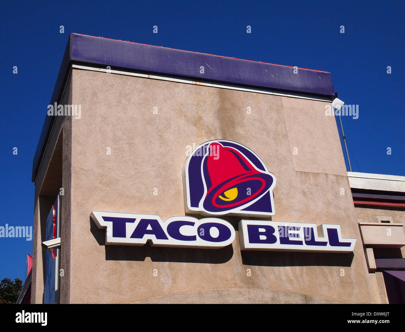 Taco Bell Fast-Food Restaurant San Francisco Stockfoto