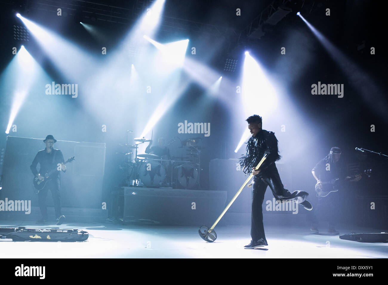 Skunk Anansie, die live im Konzert am Coliseu Dos Recreios Featuring: Haut wo: Lissabon Portugal bei: 6. November 2012 Stockfoto