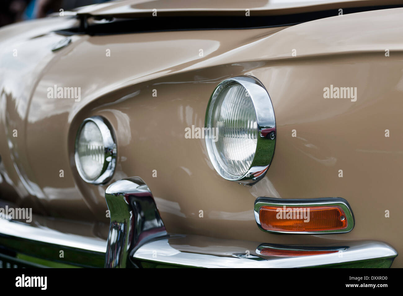 Karmann Ghia Autos. Stockfoto