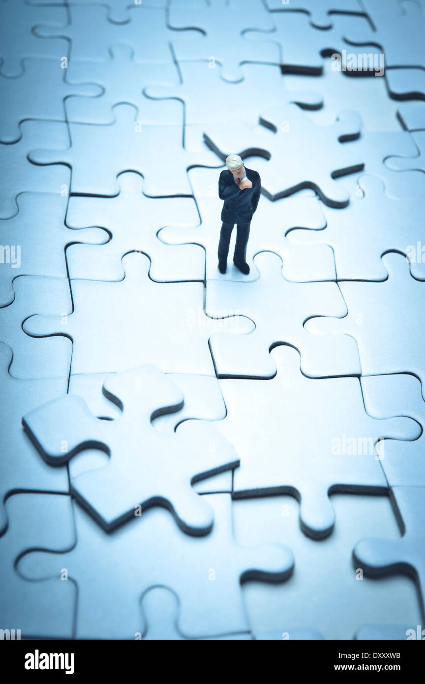 Business-Lösungen-Konzept Stockfoto