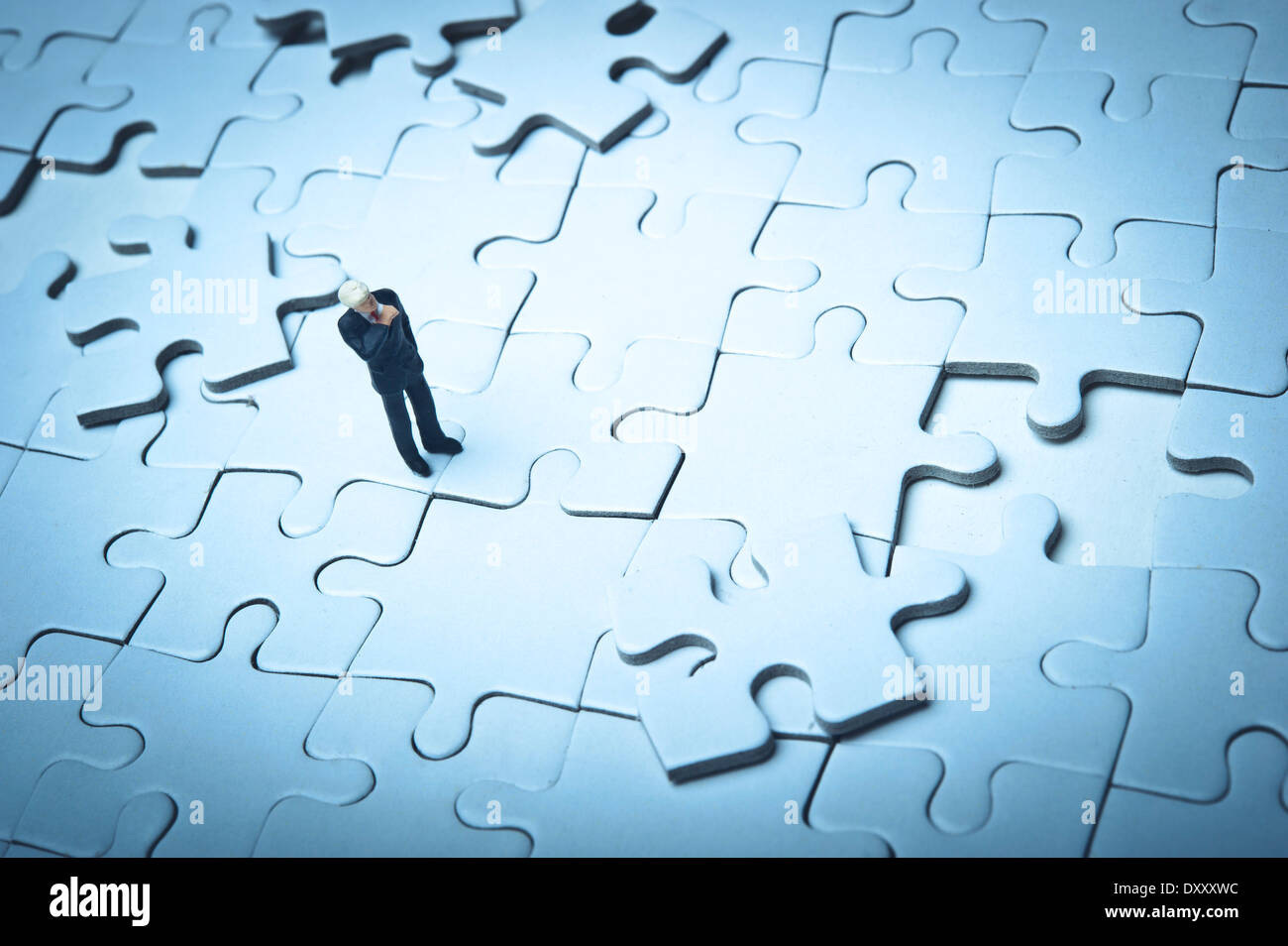 Business-Lösungen-Konzept Stockfoto