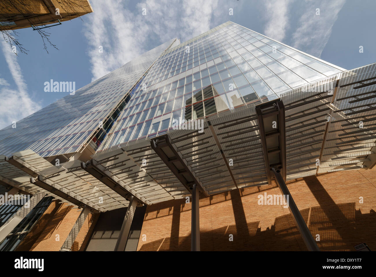 die Scherbe ikonischen Gebäude London england Stockfoto