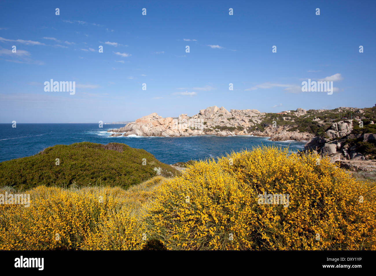 Blick auf das Meer in der Nähe von Santa Teresa Gallura, Sardinien, Italien Stockfoto