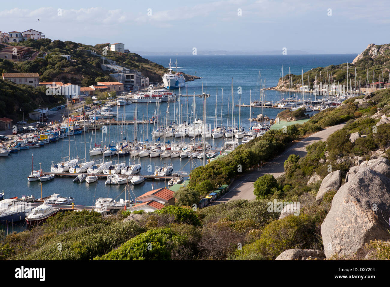 Hafen von Santa Teresa Gallura, Sardinien, Italien Stockfoto