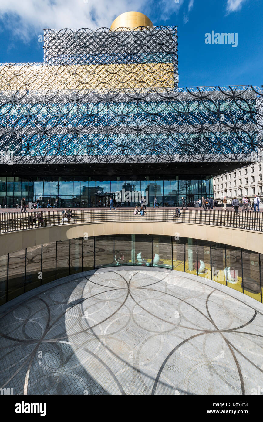 Die neue Bibliothek von Birmingham, Centenary Square, Birmingham, England Stockfoto