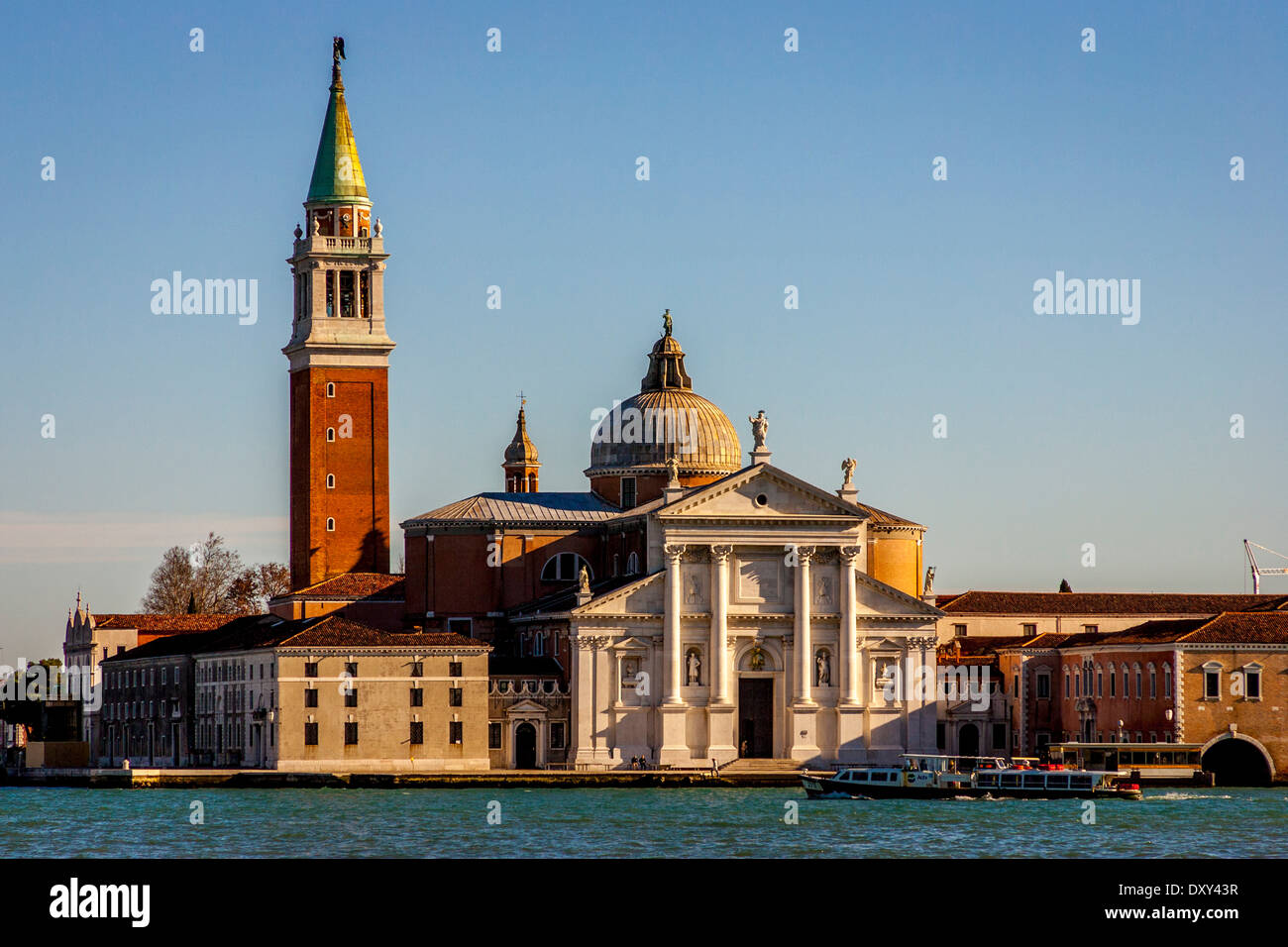 Insel San Giorgio Maggiore, Venedig, Italien Stockfoto