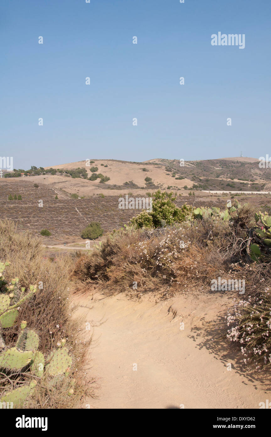 Wandern Sie in Orange County California Stockfoto